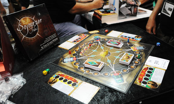 "Sojourner Tales" prototype game at Gen Con 2013