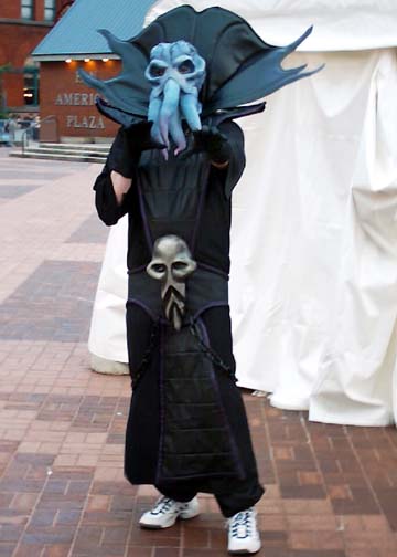 Ithillid Mind Flayer at Dungeons & Dragons 30th Anniversary Party at GenCon 2004