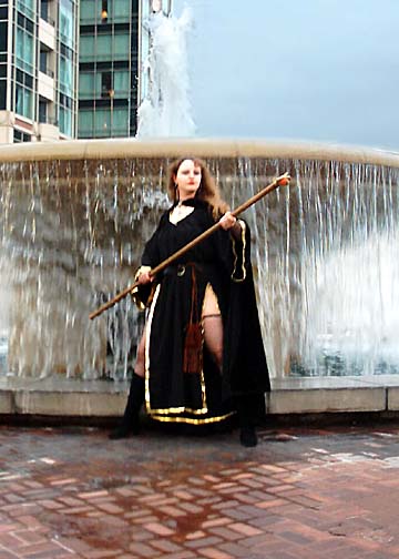 Sorceress during Dungeons & Dragons 30th Anniversary Party at GenCon 2004