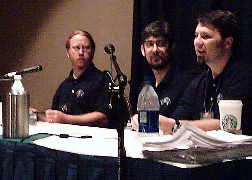 Dungeons & Dragons Staff from Wizards of the Coast at GenCon 2004