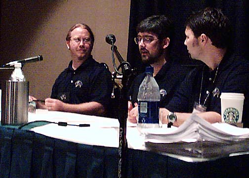 Dungeons & Dragons Staff from Wizards of the Coast at GenCon 2004