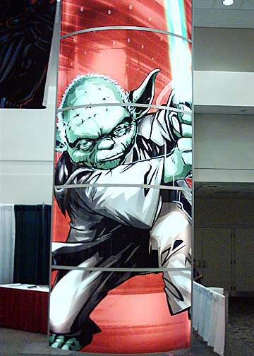 Jedi Master Yoda at GenCon 2004