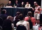 Dungeons & Dragons celebrities including author R.A. Salvatore at GenCon 2004